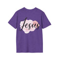 Jesus Flower T-Shirt Uni-Sex 100% Cotton