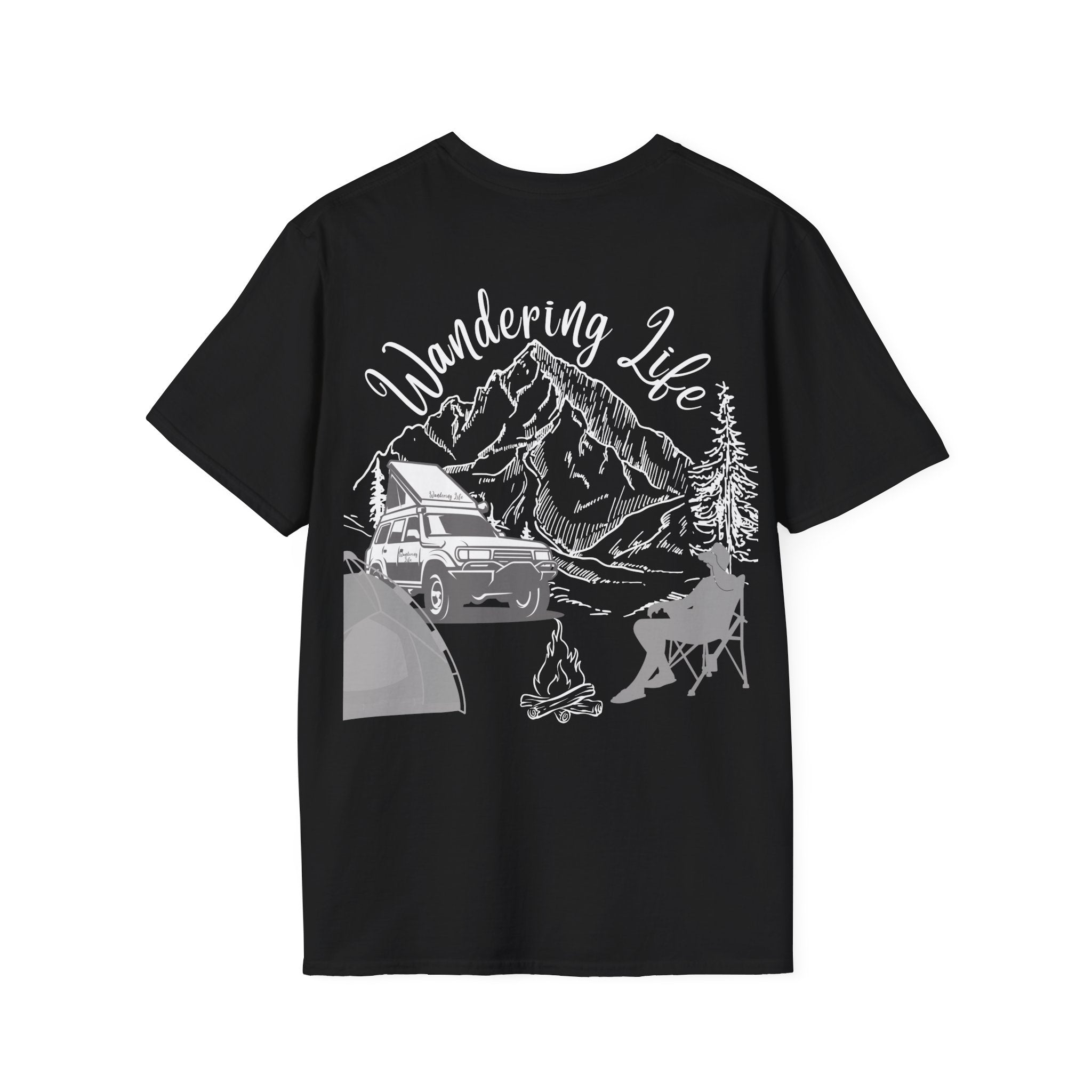 Wandering Life LandCruiser T-Shirt Uni-Sex 100% Cotton