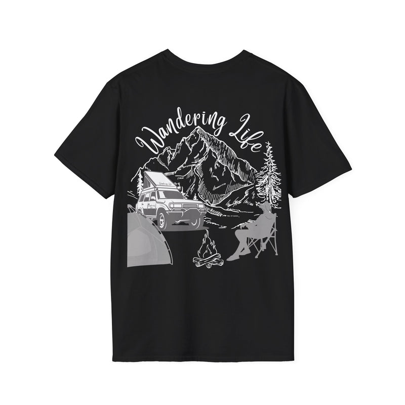 Wandering Life LandCruiser T-Shirt Uni-Sex 100% Cotton