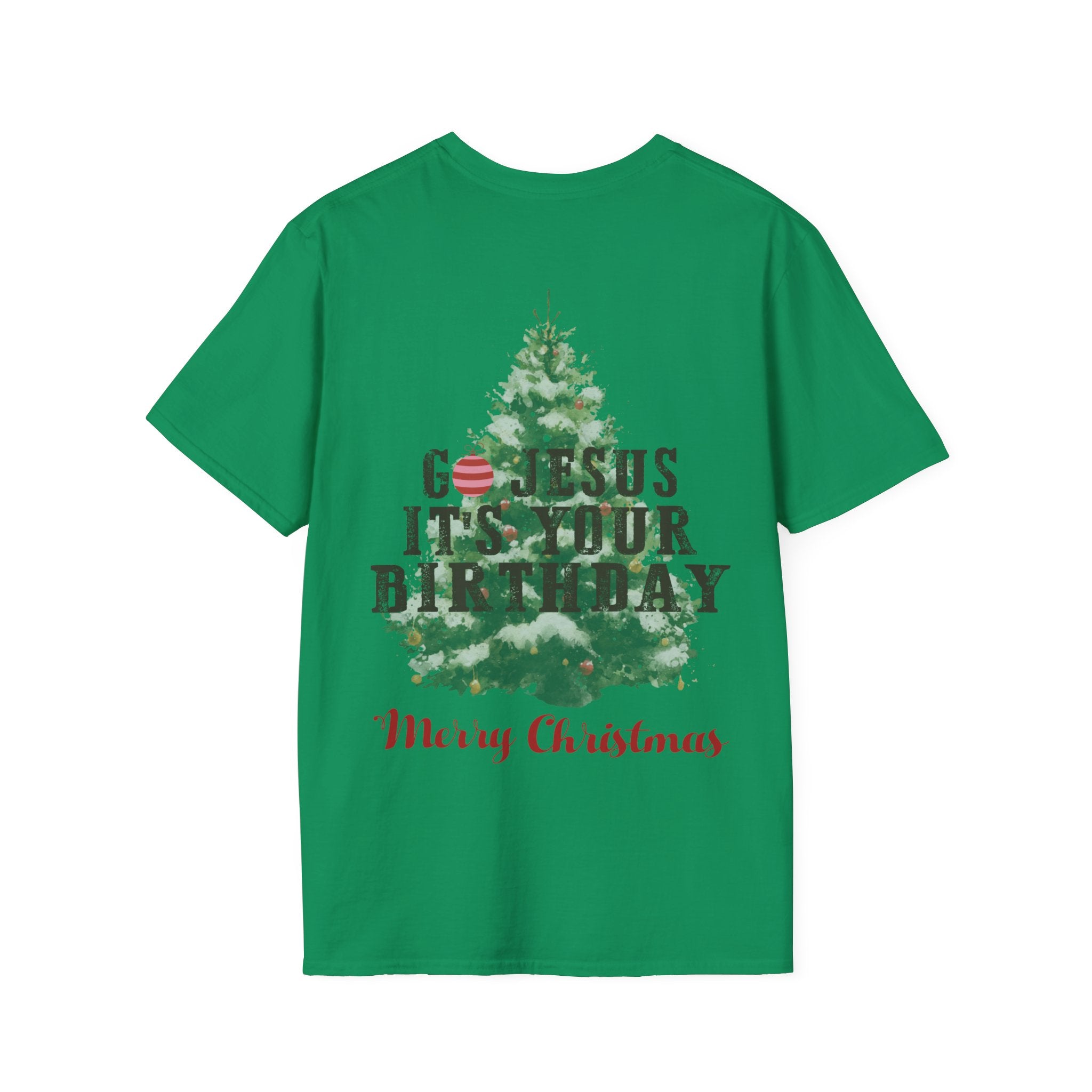 Jesus Birthday/Christmas T-Shirt Uni-Sex 100% Cotton