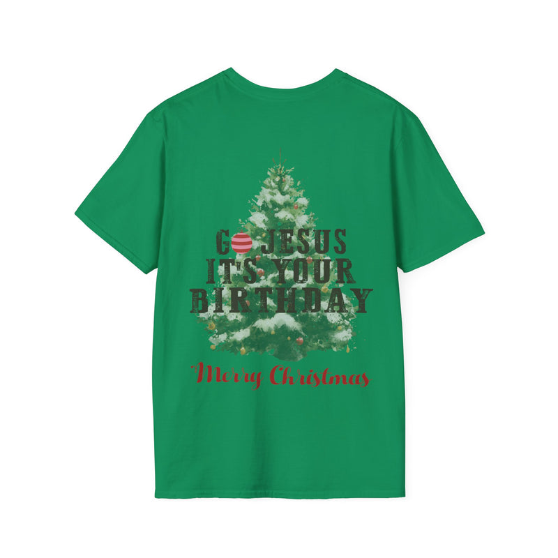 Jesus Birthday/Christmas T-Shirt Uni-Sex 100% Cotton